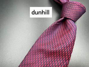 dunhill　ダンヒル　ドット柄　ネクタイ　3本以上送料無料　ワインレッド　0204157