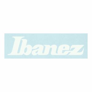 *Ibanez Ibanez ILS1-WH разрезной * Logo * стикер белый * новый товар / почтовая доставка 