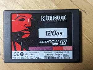 KINGSTON内蔵ハードディスクSSD120GB【動作確認済み】5ABBF2