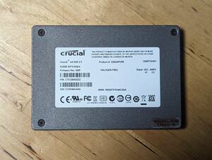 CRUCIAL 内蔵ハードディスクSSD 512GB【動作確認済み】44CAAA　　