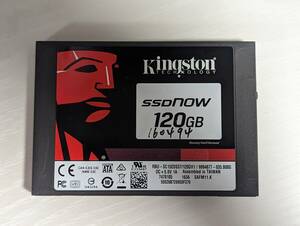 KINGSTON内蔵ハードディスクSSD120GB【動作確認済み】160494