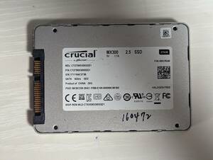 CRUCIAL内蔵ハードディスクSSD 275GB【動作確認済み】160472　