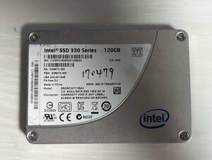 INTEL内蔵ハードディスクSSD 120GB【動作確認済み】170479　