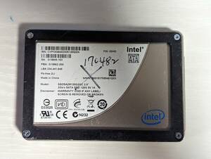 INTEL内蔵ハードディスクSSD 120GB【動作確認済み】170482　