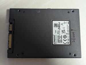 KINGSTON 内蔵ハードディスクSSD 240GB【動作確認済み】260009