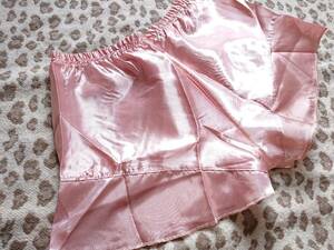 ..o0 Night pants 0o.. Flare. Kirakira, shining. lustre. gloss .. satin. pink. Night wear 