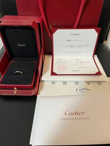 カルティエ ウェディングリング　ダムール　プラチナ　12号 Cartier