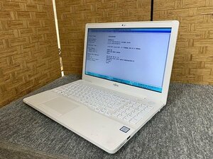 SSG16733相 富士通 ノートPC FMVA50B3W2 Core i7-7700HQ メモリ4GB HDD1TB ジャンク 直接お渡し歓迎