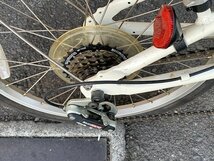 TBG25787大 ダホン 折りたたみ式自転車 20インチ 現状品 直接お渡し歓迎_画像8