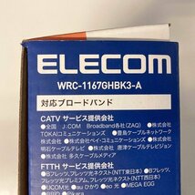 SAE88415STG ELECOM エレコム 無線LANルーター WRC-1167GHBK3-A 直接お渡し歓迎_画像9