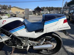 1K96 スズキ ガンマ250 Γ GJ21A シングルシートカウル リアカウル テールカウル 希少 ツメ折れあり