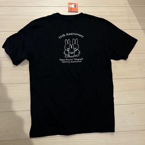 新品 タグ付 ディックブルーナ ミッフィ うさこ 50周年記念 半袖 Tシャツ Lサイズ オフィシャル トップス ブラック 半袖Tシャツの画像1