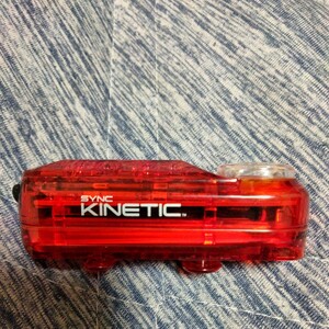 美品　CATEYE 自転車リアライト　SYNC KINETIC