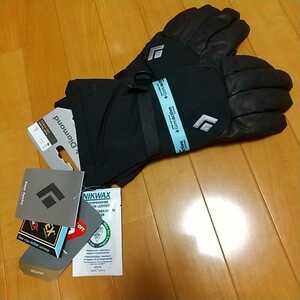 訳アリ　ブラックダイヤモンド スーパーランブラ グローブ　Lサイズ　GORETEX Black Diamond Super Rambla　黒　Black　訳アリ