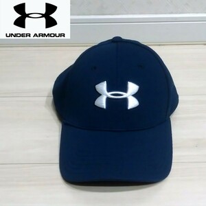 美品 UNDER ARMOUR キャップ メンズ cap 帽子 ハット アンダーアーマー ゴルフ BLITZING ブリッツィング