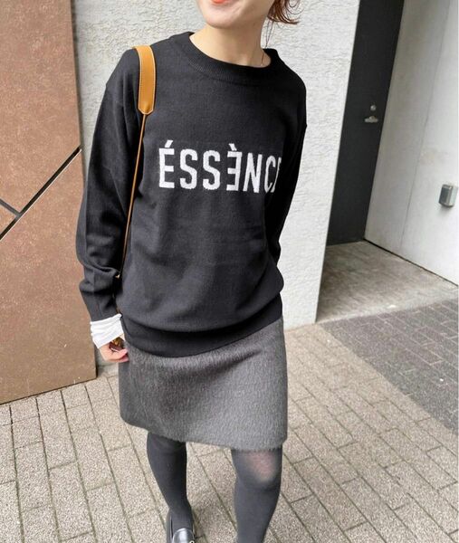 Spick and SpanESSENCEロゴKNIT 