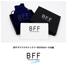 BFF ブランド パームツリー 幅8mm 平打リング ゴールド 18K GP 金色 ヤシの木 手彫り 専用BOX付属 (8号)_画像9