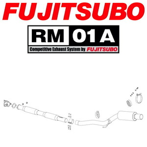 フジツボ RM-01Aマフラー GH-CT9AランサーエボリューションIX H17/3～H19/9