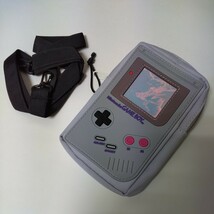 未使用品 Nintendo GAME BOY ショルダーバッグ 肩掛けカバン サコッシュ 任天堂 初代ゲームボーイ 本体デザイン ライトグレー ザラ ZARA 鞄_画像6