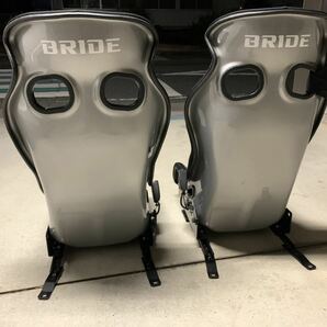 BRIDE ブリッド XERO VS フルバケ バケットシート 2脚セット S660 シートレール付き 美品の画像5
