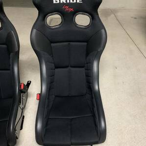 BRIDE ブリッド XERO VS フルバケ バケットシート 2脚セット S660 シートレール付き 美品の画像4