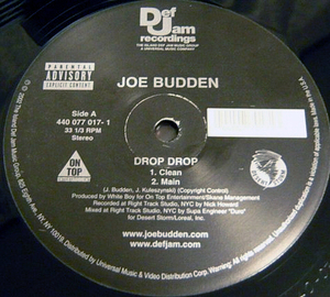 ★★★ JOE BUDDEN（ジョー・バドン） / DROP DROP