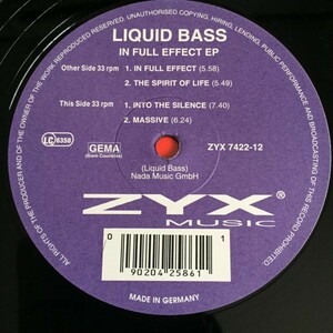 LIQUID BASS - IN FULL EFFECT, THE SPIRIT OF LIFE, INTO THE SILENCE, MASSIVE