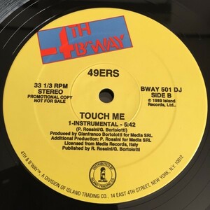 49ERS - TOUCH ME