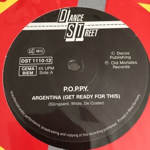 P.O.P.P.Y. - ARGENTINA (GET READY FOR THIS), SUAVE　ジュリアナ鬼ヒット　レア