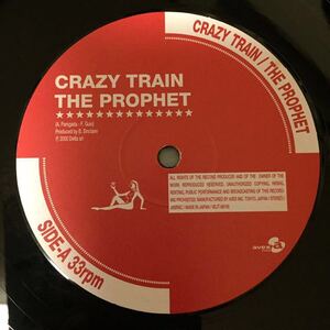 ハイパーテクノ人気盤！ THE PROPHET - CRAZY TRAIN, TECHNO MOB - MADE IN NEWTORK