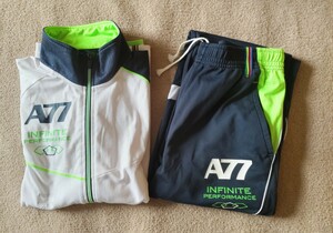 asics A77 アシックス　メンズ　薄手　春物ジャージ 上下セット　サイズ　M