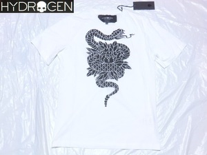 ☆新品! HYDROGEN リッチでお洒落!!存在感抜群☆HOCKEY LTD T-SHIRT 214606 ちょいワル大人の今ドキ!!格上げ☆TATTOデザインTシャツ＜M＞