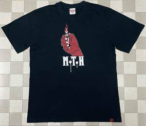 MAXIMUM THE HORMON Lサイズ 黒色 半袖 Tシャツ PATCAR M×Y×S パトカー燃やす マキシマムザホルモン バンド 