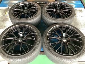 【未使用+中古】ウェッズスポーツ SA-20R 18x8.5J 5H 114.3 +35 4本 1台分 235/45R18 マークX クラウン カムリ GRカローラ アコード など 