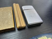 ★60サイズ ガスライター オイルライター 喫煙具 喫煙グッズ Maruman ZIPPO windmill 他 色々 ジャンク 大量 まとめ売り まとめ TIA_画像4