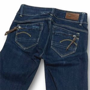 ジースターロゥ MIDGE CODY MID SKINNY ストレッチ デニム パンツ ジーンズ W23