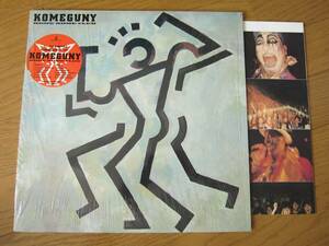 * Kome Kome Club KOMEGUNY rare analogue shrink & sticker poster attaching super preeminence recording .. flight 