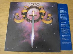 □ TOTO ファースト 米盤オリジナル美盤！ マト3J/3J 高音質 両面TML刻印