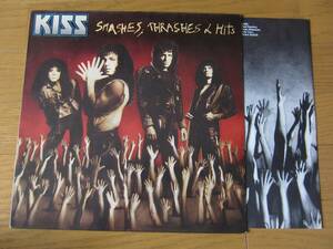 □ KISS SMASHES,THRASHES & HITS レアアナログEU盤オリジナル初版 美盤！