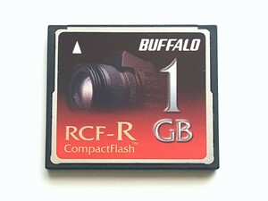 【残り2枚】☆美品☆ CFカード 1GB バッファロー BUFFALO RCF-R コンパクトフラッシュ CompactFlash Card