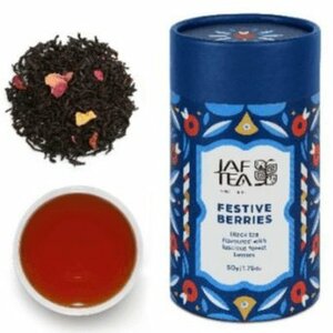 郵送定形外送料無料 紅茶 フレーバーティー 50g JAF TEA FESTIVE BERRIES (フェスティブベリーズ）茶葉 高級 リーフ 紅茶