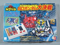 ■1989年 バンダイ LSIシミュレーション SDガンダム大決戦 LSIゲーム ボードゲーム レトロ ビンテージ■_画像1