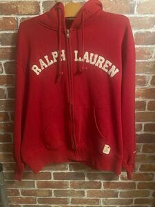 US製　RalphLauren ラルフローレン パーカー ジップアップ アメカジ オールド