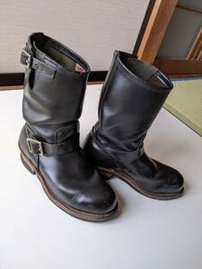 RED WING　レッドウィング 2268　エンジニアブーツ　7D/25㌢ 黒　black”chrome“ PT99