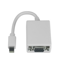 Mini DisplayPort/Thunderbolt to VGA (ミニ D-Sub 15ピン)変換アダプタ 20cm Mini DP-VGA オス－メス 1080P 対応 ブルー_画像4