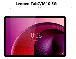 Lenovo Tab7/M10 5G 10.6インチ用 強化ガラス 液晶保護フィルム 硬度9H ラウンドエッジ加工 クリア