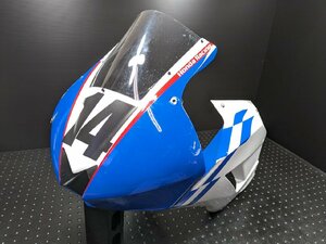 ■ホンダ CBR600RR 社外 クレバーウルフ FRP アッパーカウル PC40 中期 HRC レースベース車 ST600 実働車外し [R060204]