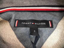 2401BMZ◎TOMMY HILFIGER トミーヒルフィガー パーカー プルオーバー フーディー グレー MWOMW12050 サイズS ロゴ◎未使用_画像6