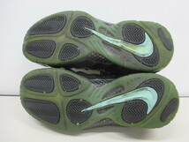 2043F◎NIKE ナイキ AIR FOAMPOSITE PRO エア フォームポジット プロ ダークオブジディアン 27.5㎝ スニーカー シューズ◎中古_画像7