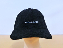 2288PMZ◎mont-bell モンベル クリマエア O.D.イヤーウォーマーキャップ ブラック Sサイズ◎中古【送料無料】_画像2